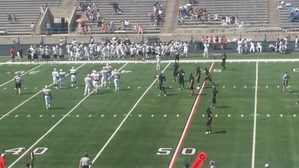 Last scrimmage before the season