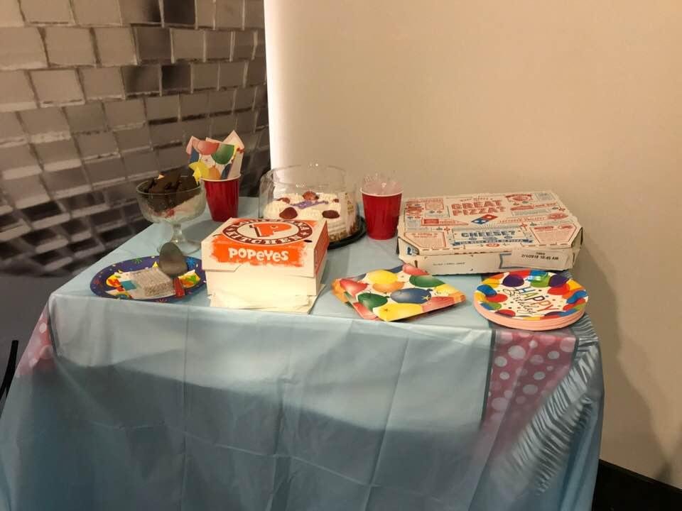 Happy birthday to ME from my co-workers