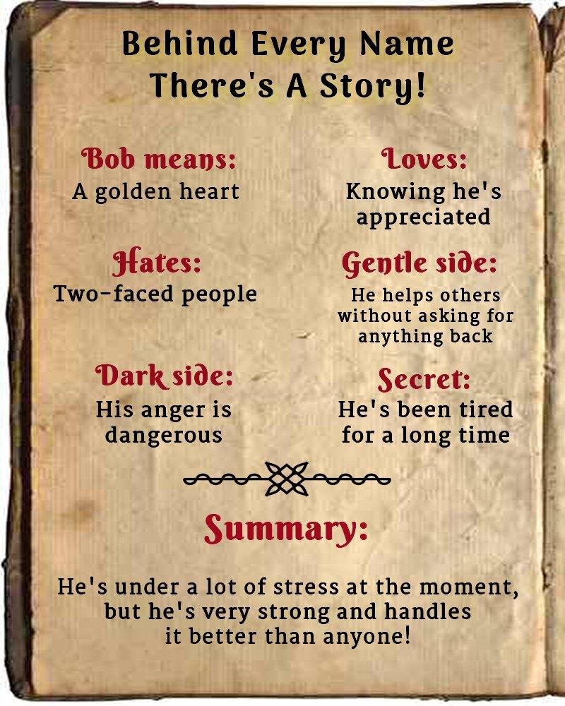 Damn if ain't true! Somebody told tales about me.