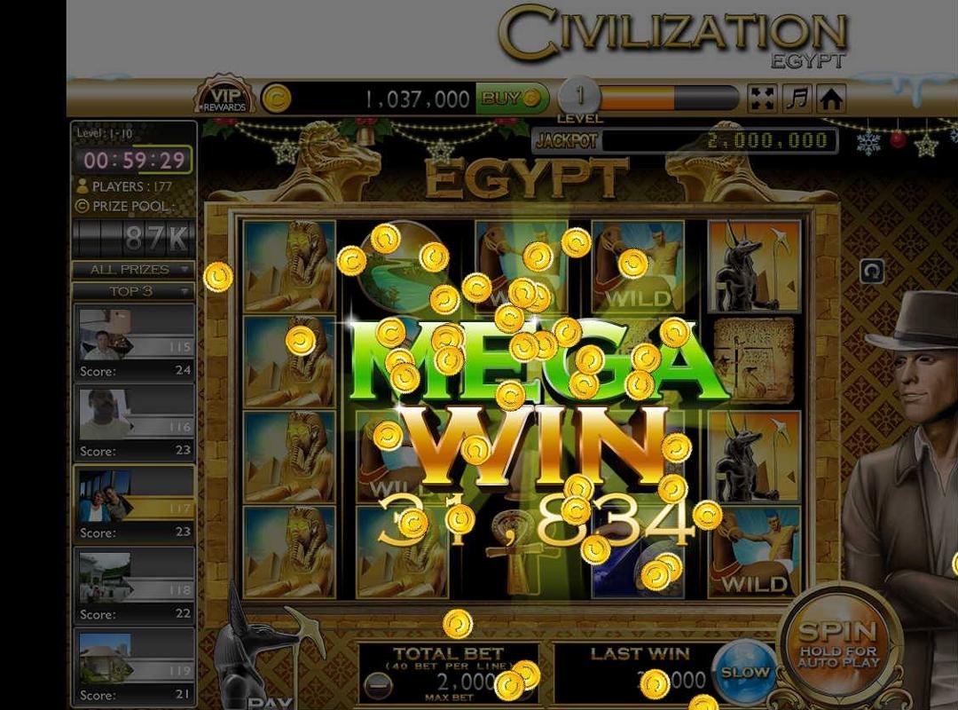Peter McInnis' album, Civilization Slots Casino Photos