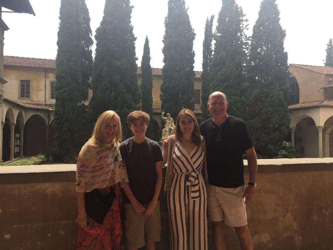 Florence, Italy. Great family trip. Santa Croce.
