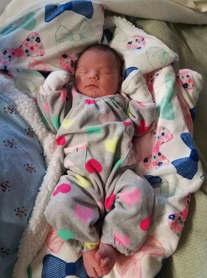 Well we were bless today to have a beautiful new life in our lives today hope you would have been here to apart of this new life but I'm sure you seen from above and here so welcome emily danni Jean beauchemin