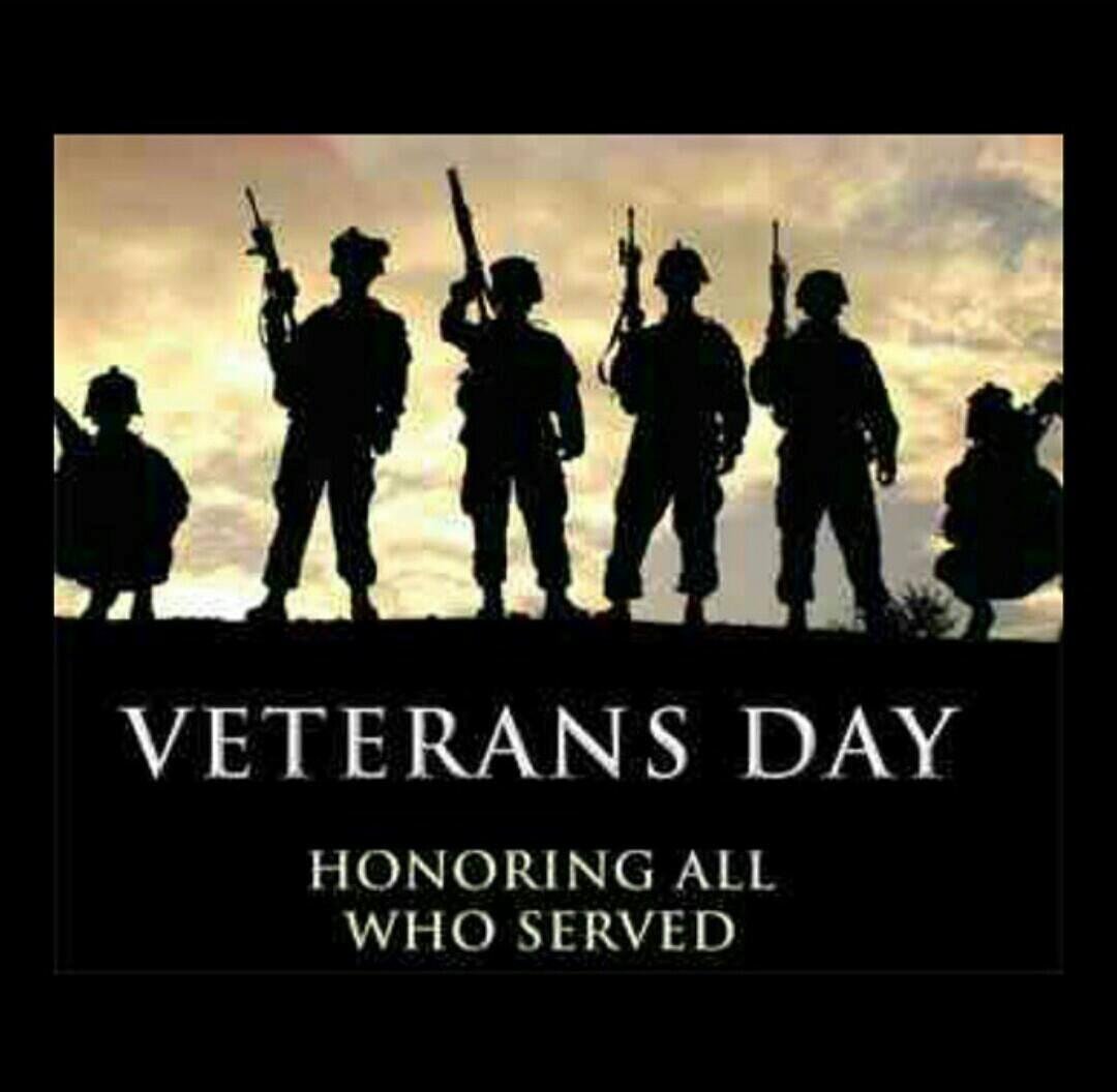 Good morning fbff.....Thanks to family and friend a that have and are still serving in the military!! Enjoy ur Veterans Day
