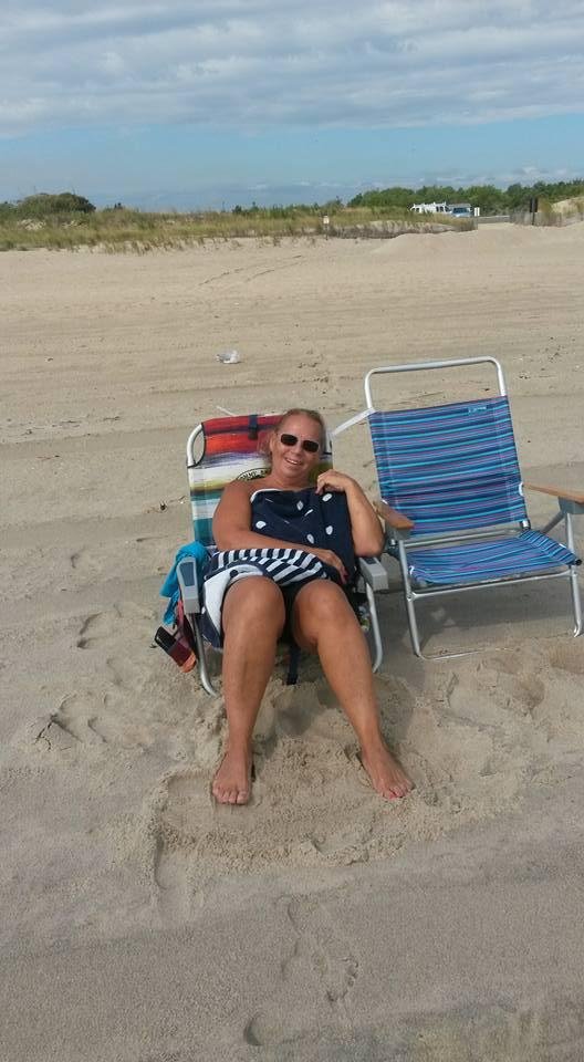 Sandy and  Myself at Sandy Hook