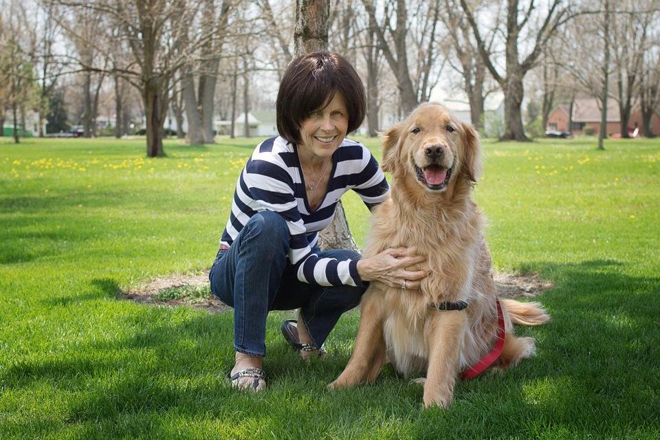 Our daughter Missy and her dog, Charlie!