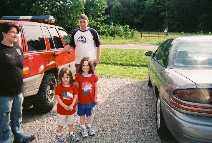 William Hatcher's album, trip up to see grandkids