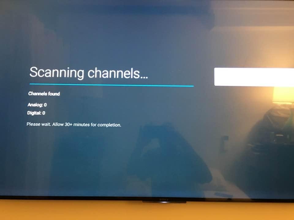 I have perfect bad reception! Indeed it is “Reference Standard” bad! The leaf has not picked even on channel! Now that is sad!