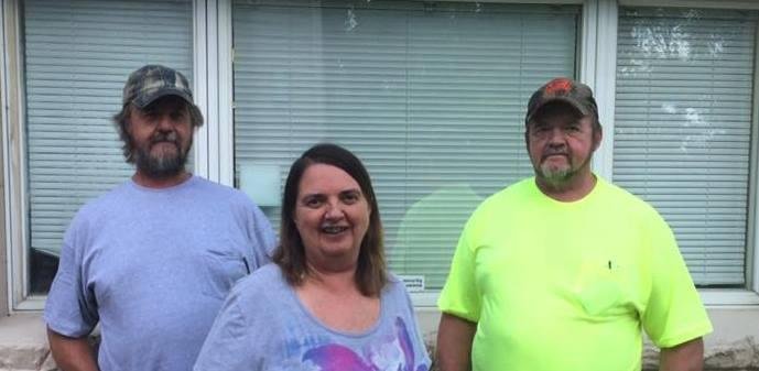 MY TWO BROTHERS AND MYSELF. RANDY (LEFT) AND RICK (RIGHT) HENNING