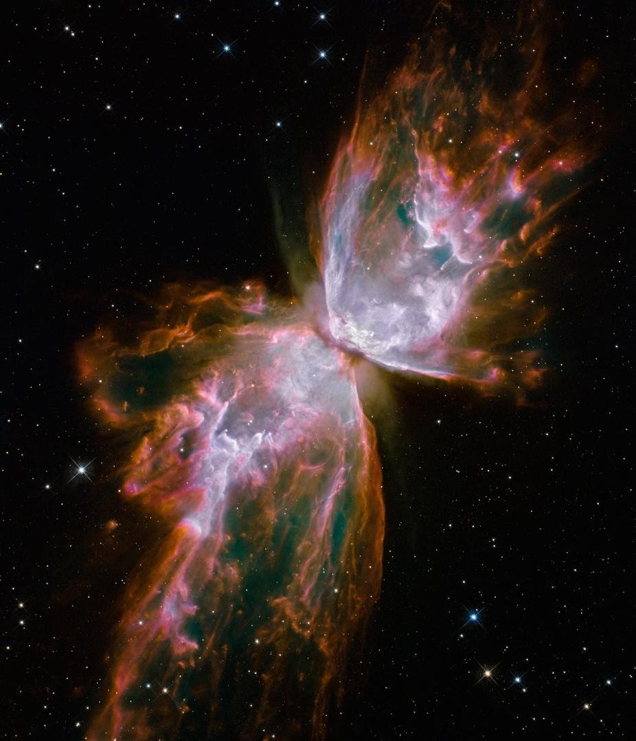 The Butterfly Nebula courtesy of the Hubble Space Telescope. For you baby.