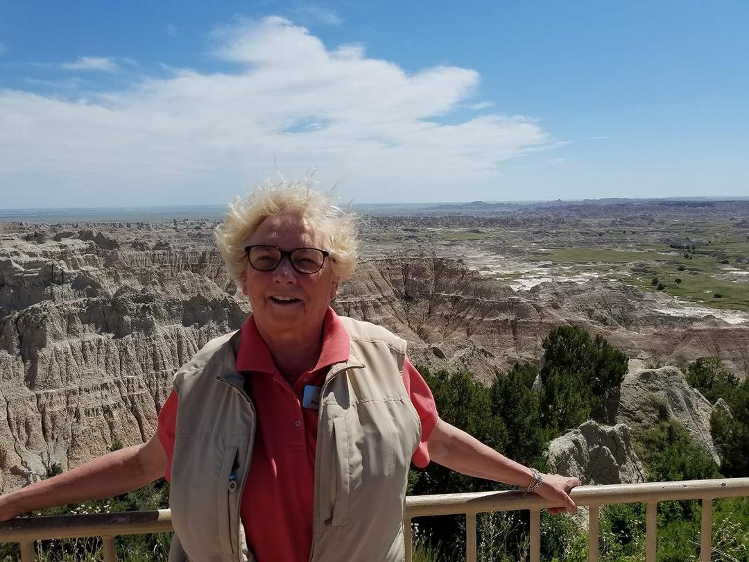 It was a windy day in the BadLands!!