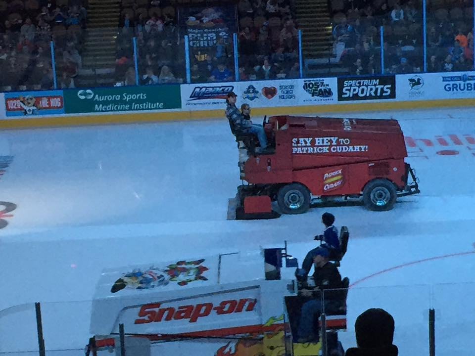 Dueling Zambonis.