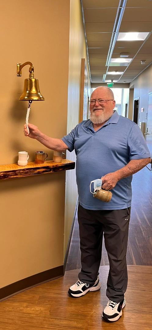 Last day of radiation therapy and installation of chemo port-starting chemotherapy tomorrow. Not looking forward to the next couple weeks. Still feeling good though and Linda is here all the way