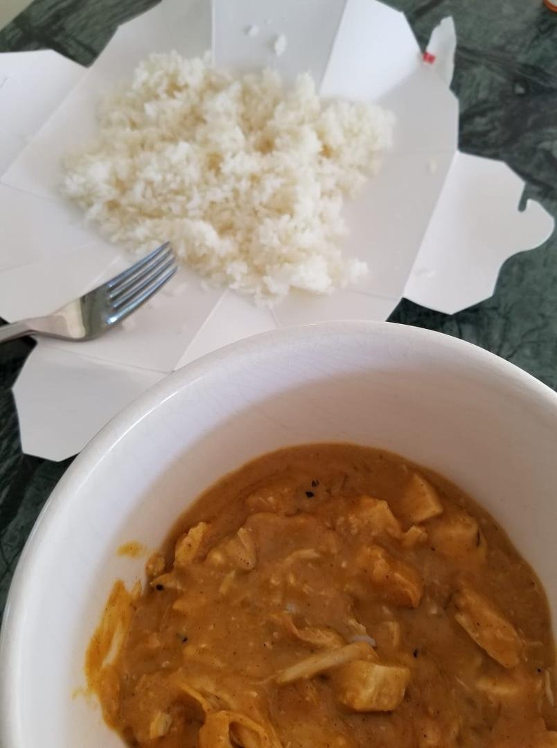 Who would have ever guessed. The original intent of those cute little Chinese takeout boxes... they are designed to unfold as a plate.