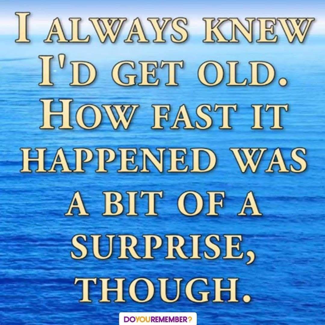 The blink of an eye....
