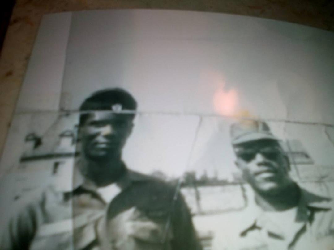 Me and Elton Wyatt Germany 1967. Newport News, Va 2015