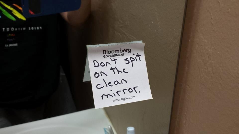 The little love note that greeted me as I prepared for bed.