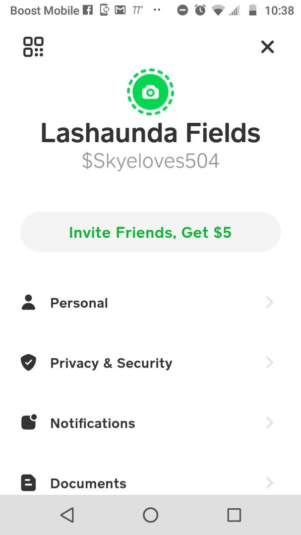 Finally got cash app  but broke 😭
