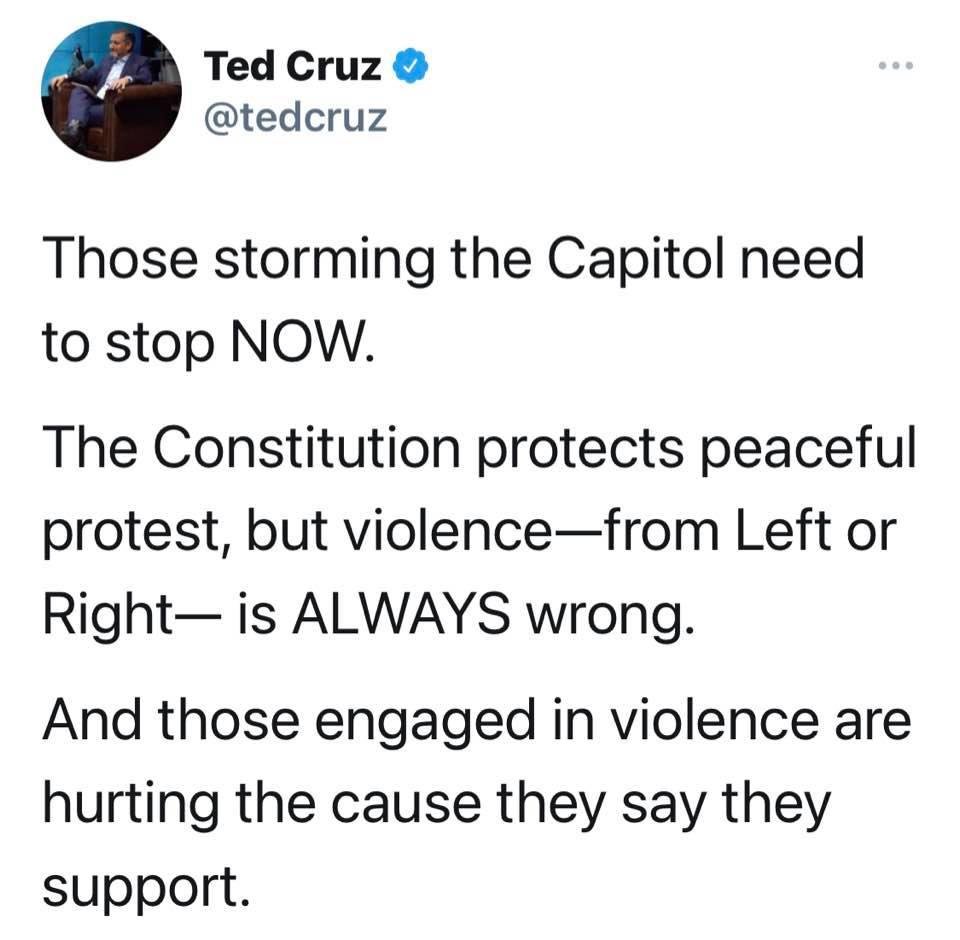 You Ted Cruz are part of the problem