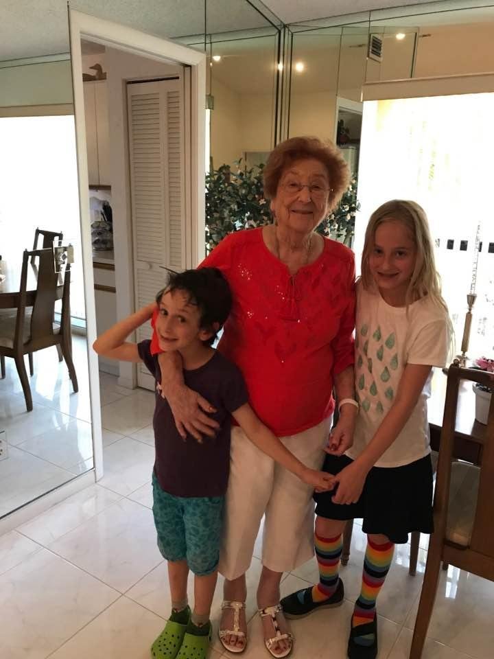 My Mom and great grand kids Kata & Luca what a great day!