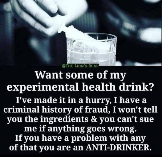 I'm paying people to drink this 'cool aid'