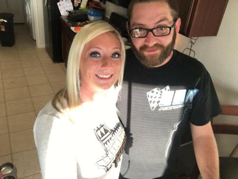 Daughter Cyndal and son Briston.