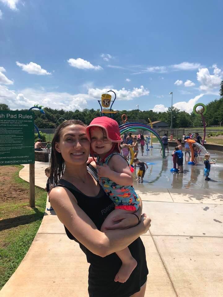 My oldest and youngest grand daughters
