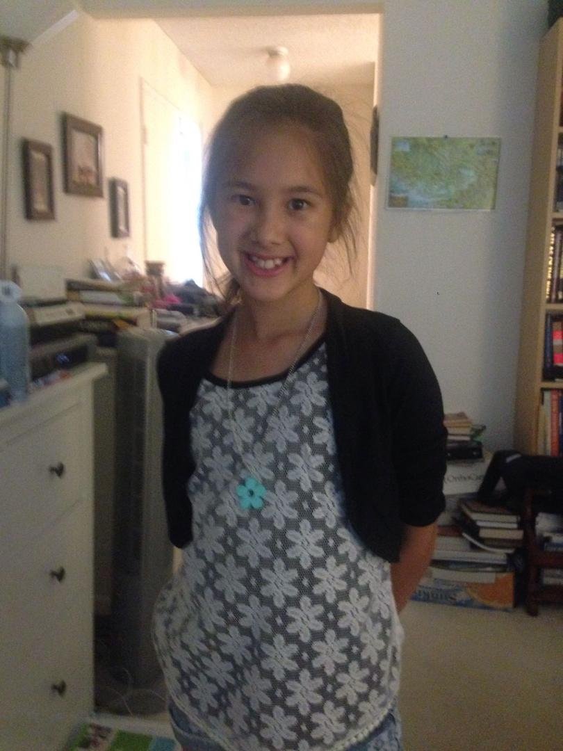 My 10 year old on her special day