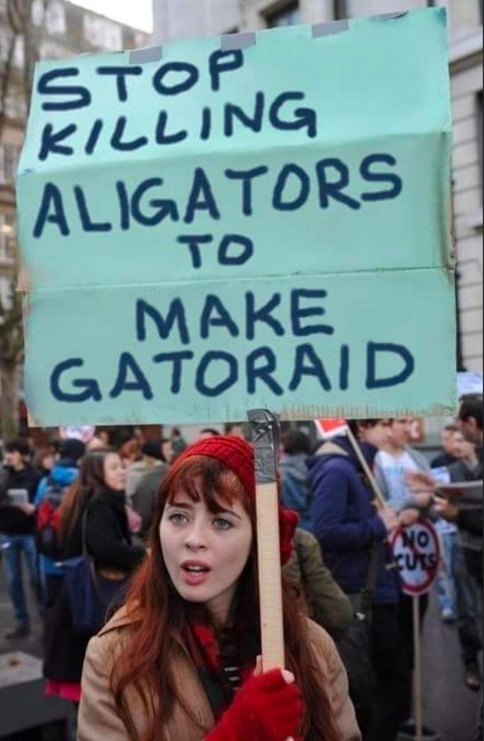 She must be a Democrat!!