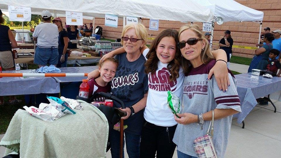 Friday nights at GV game with the girls.