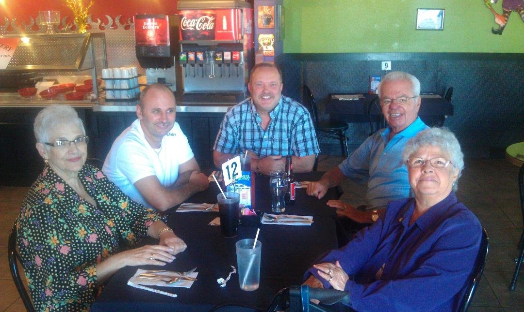 Great visit with Ramos's while they were in Las Vegas