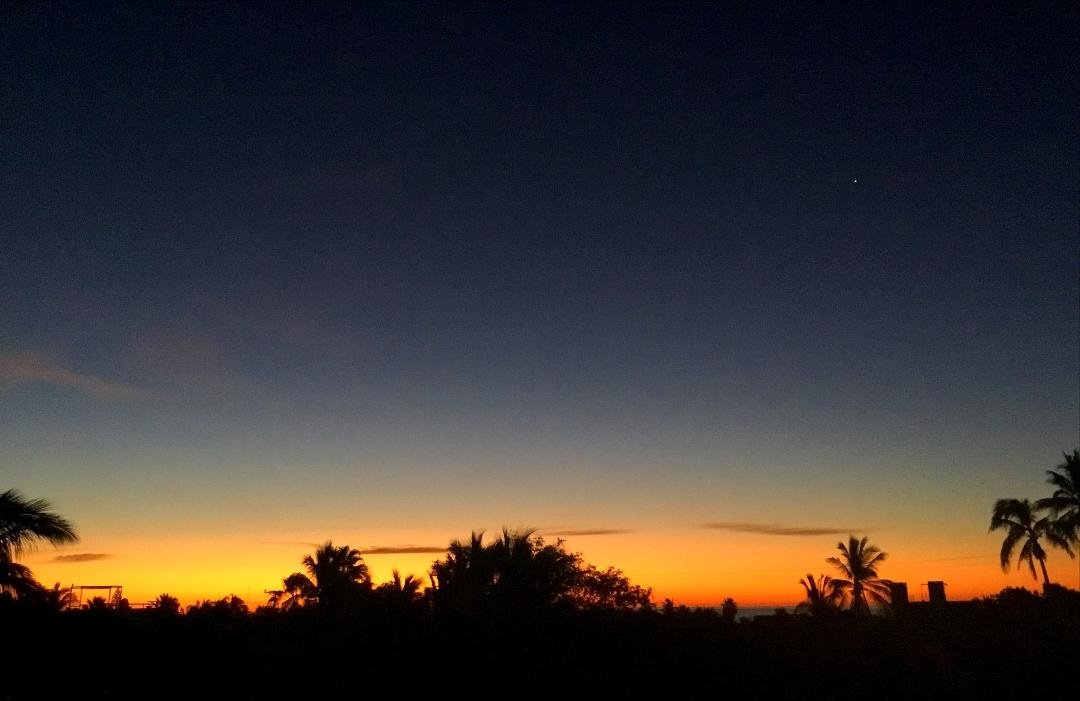 Our day starts, waking us with a smile.