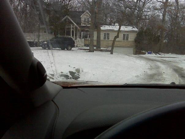 It is still winter here at my house