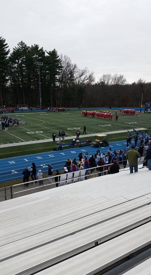 Tewksbury Wilmington game with Rob Kimtis and Leah Leah DiVincenzo Kimtis