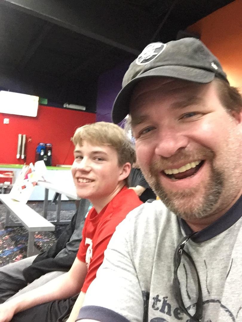 Me and Tommy Boy at GatSplat Paintball Fields