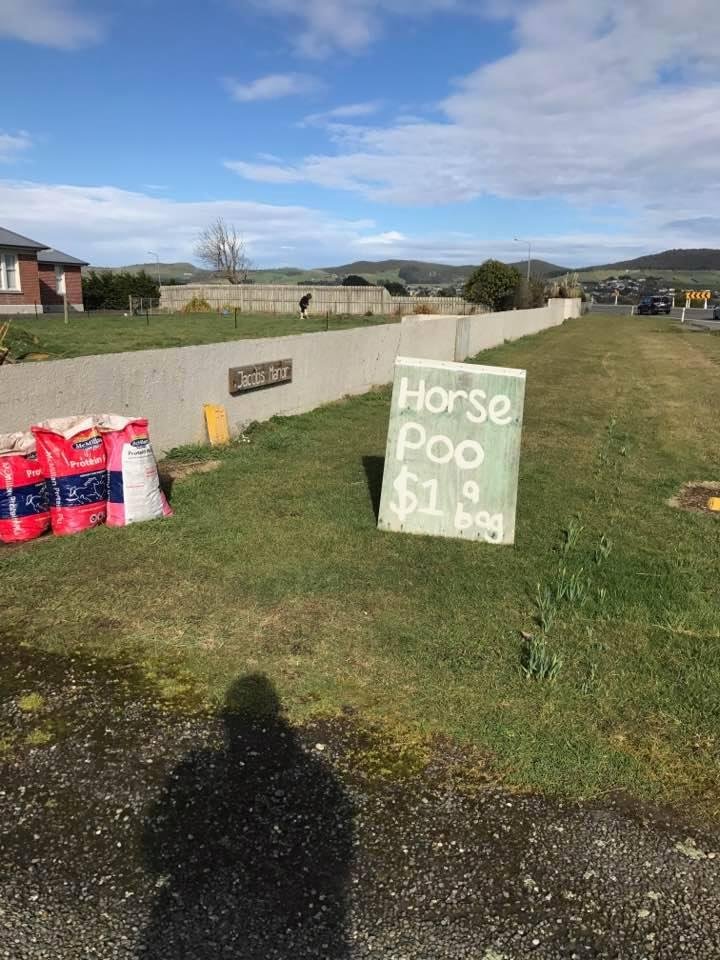 Today on the way to Cromwell, we noticed this sign. They really recycle here!