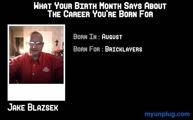 Jake Blazsek's album, Birth Month Says