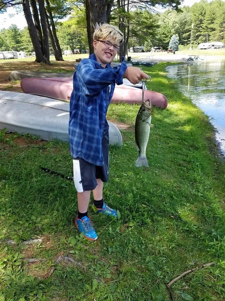 Good size small mouth bass