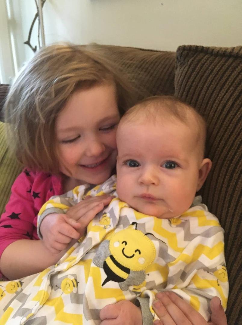 Sisterly love.