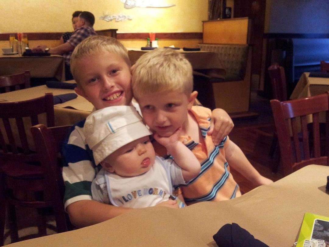 Three handsome men.