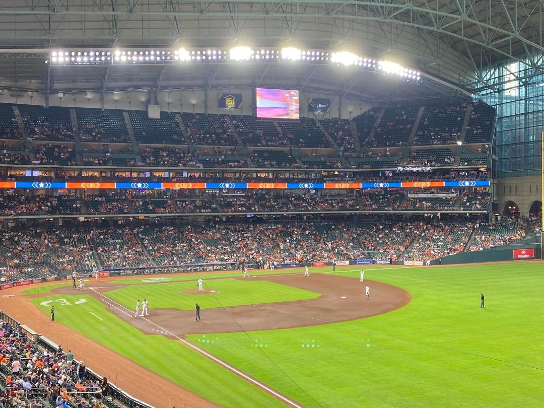 Made it to the Astros game!