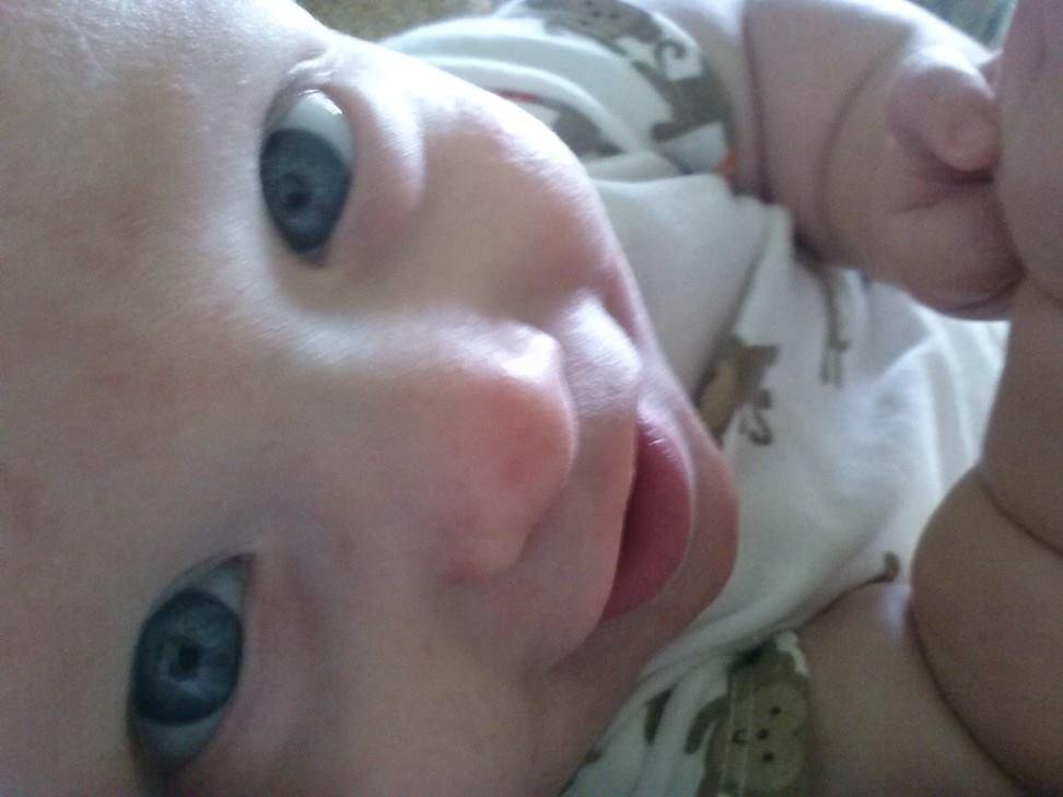 Happy baby