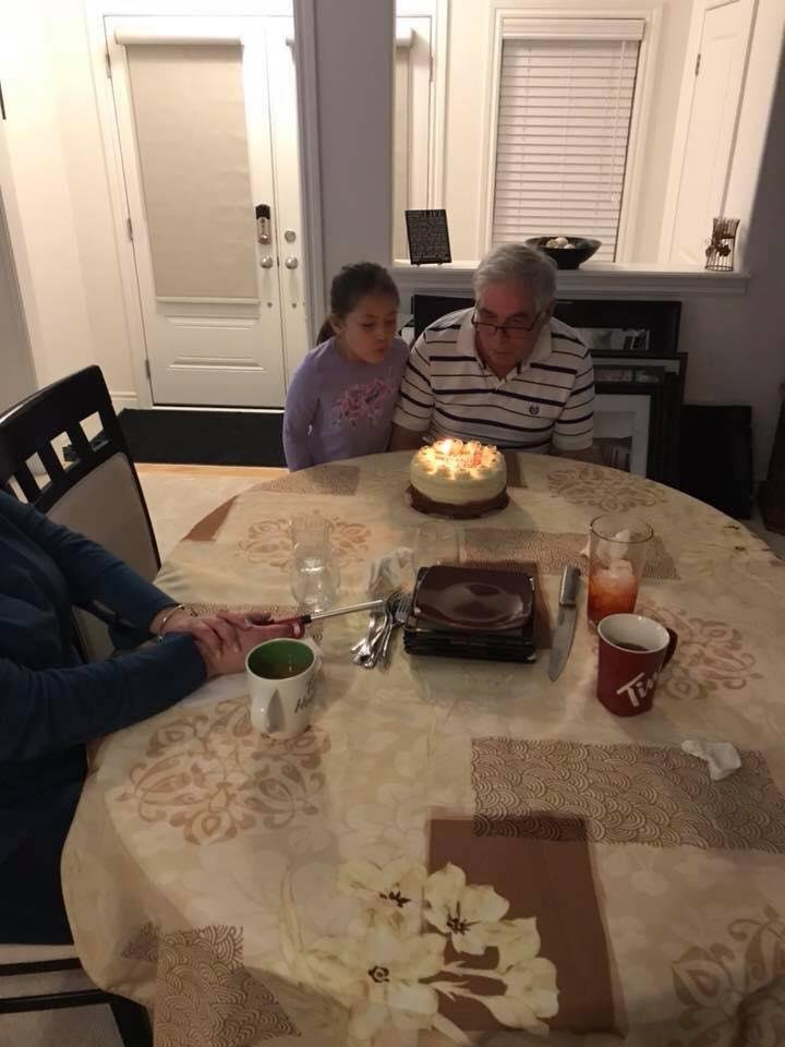 Thank goodness they didn’t use All the candles, the fire department might’ve been required