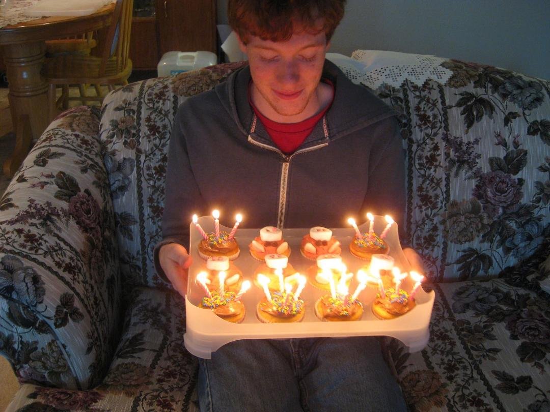 Can't believe it's 19 years at 7:47 tonight. Happy birthday to my amazing son!