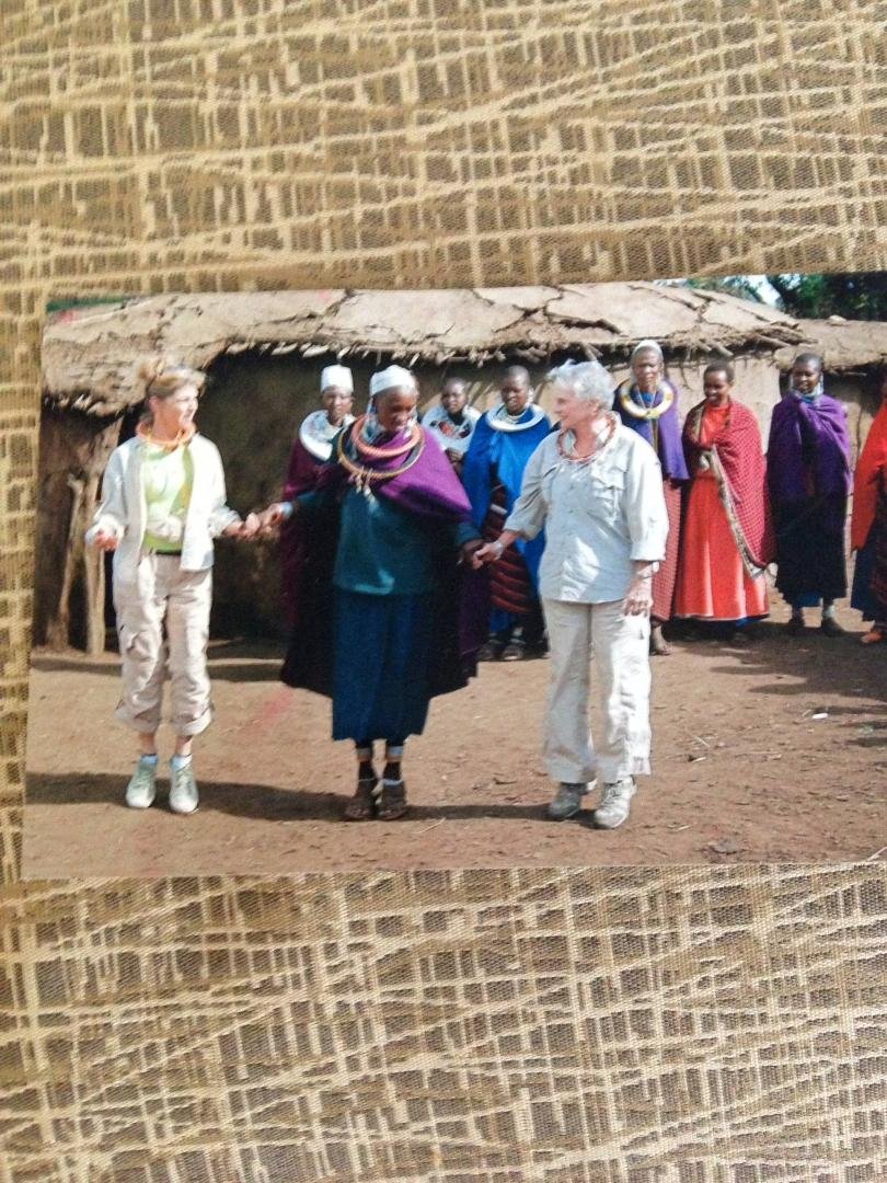 In 2009 Cindy Baker and I were asked to dance with the Masai women. I think the music was we are here to entertain you