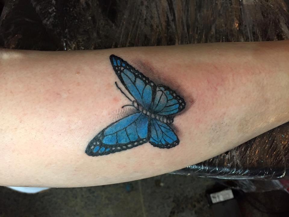 On my calf
