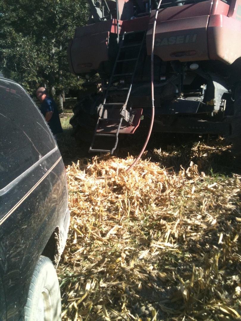Yup. Diesel time for the combine.