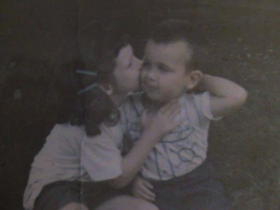 Hello Kevin This is me and you when we where little