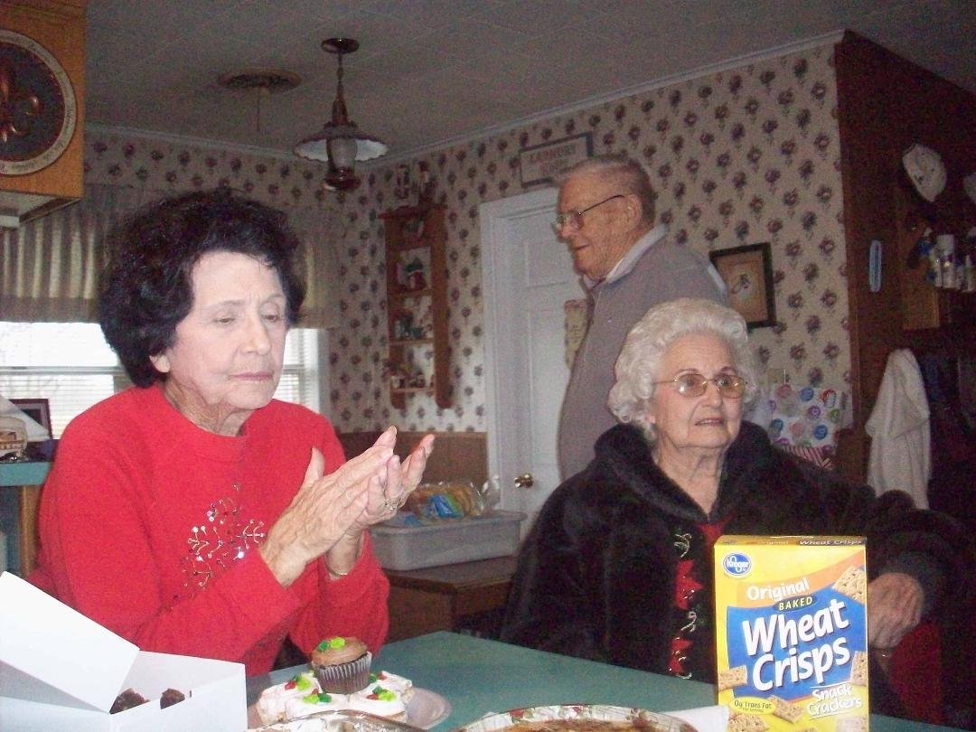 100_1106.jpg My mother and Dad with my Aunt Earlene