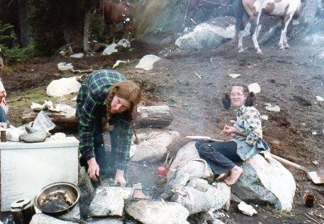 Daughter Heather in the later 70's... lol