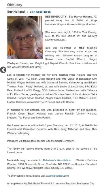 Saturday, Pete's beloved sister went to heaven. She will be missed. Love you Sue.